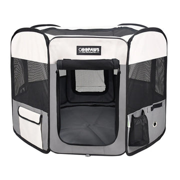 GOOPAWS Soft-Sided Dog & Cat Playpen