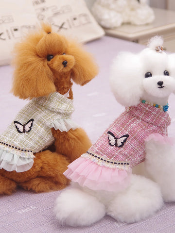 Dog Princess Dress with Jacket