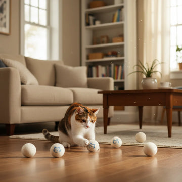 Soft Interactive Toys for Indoor Cats