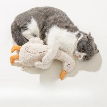 Interactive Plush Cat Toy