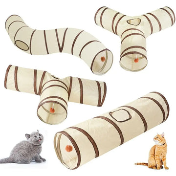Foldable Cat Tunnel Tube