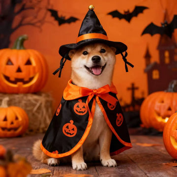 Halloween Christmas Pet Cape for Dogs and Cats