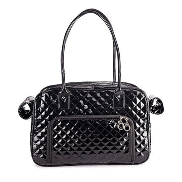 Luxury PU Leather Pet Carrier Bag for Small Dogs