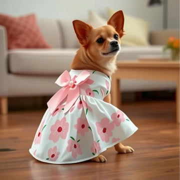 Spring Summer Dog Princess Dress
